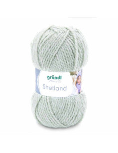 Pelote Shetland 100g vert