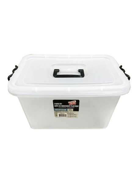 Boîte de rangement plastique 20 litres
