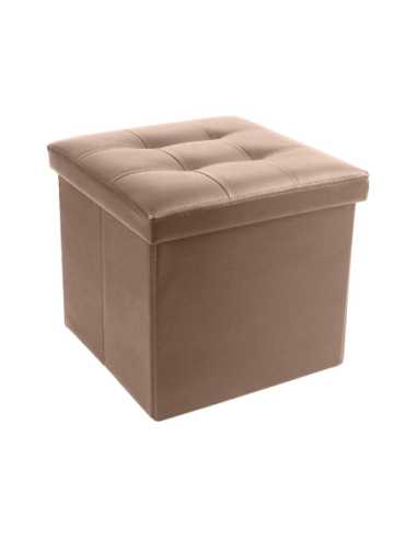 Banc pliable taupe