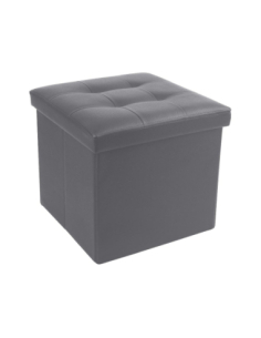 Banc pliable gris foncé