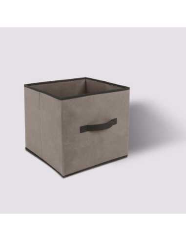 Boîte de rangement 31 x 31 cm Taupe