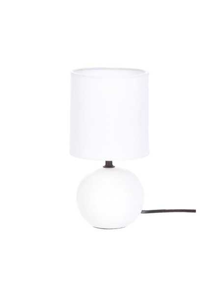 Lampe boule Timeo blanc mat Hauteur 25 cm Lampe boule Timeo blanc mat Hauteur 25 cm