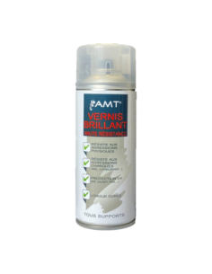 Bombe de vernis haute résistance AMT brillant