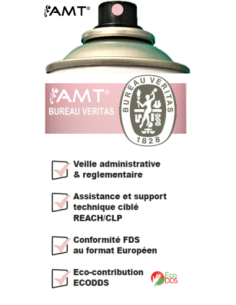 Bombe de peinture aérosol AMT dragée 2