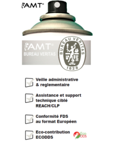 Bombe de peinture aérosol AMT ficelle 2