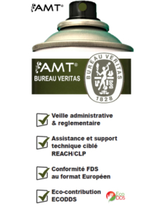 Bombe de peinture aérosol AMT jingle 2