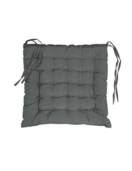 Assise matelassée 40 x 40 cm Essentiel béton