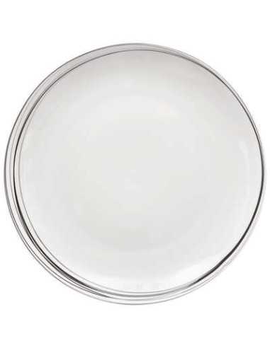 Assiette plate Soft Grey Diamètre 27 cm