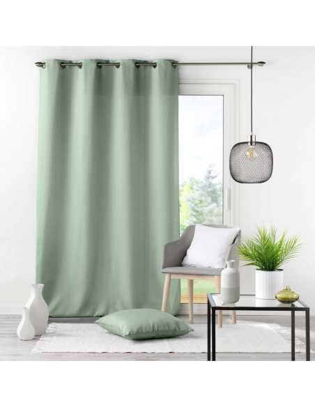 Coussin 40 x 40 cm Essentiel sauge