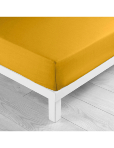 Drap-housse 140 x 190 cm Lina curry