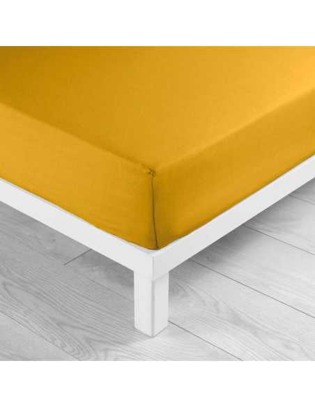 Drap-housse 140 x 190 cm Lina curry