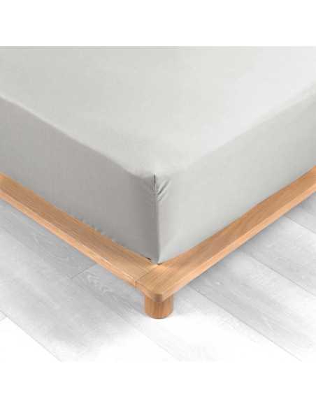 Drap-housse 160 x 200 cm Percale blanc