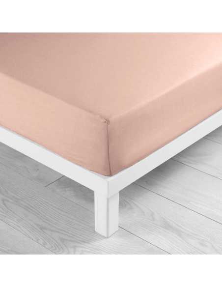 Drap-housse 90 x 190 cm Lina rose