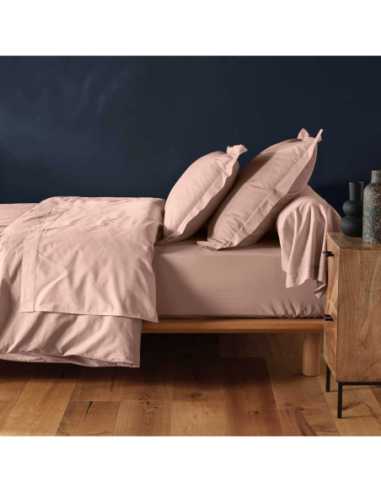 Drap-housse 90 x 190 cm Lina rose