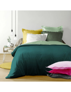 Drap plat 180 x 290 cm Lina blanc 2