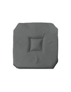 Galette de chaise 4 rabats 36 x 36 cm Essentiel béton