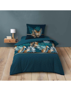 Parure de lit 2 pièces 140 x 200 cm Coton alianor
