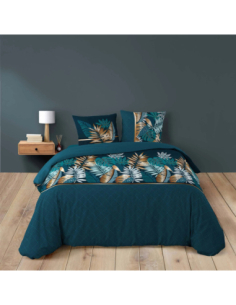 Parure de lit 2 pièces 140 x 200 cm Coton alianor 2