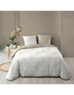 Parure de lit 3 pièces 240 x 220 cm Coton cassia