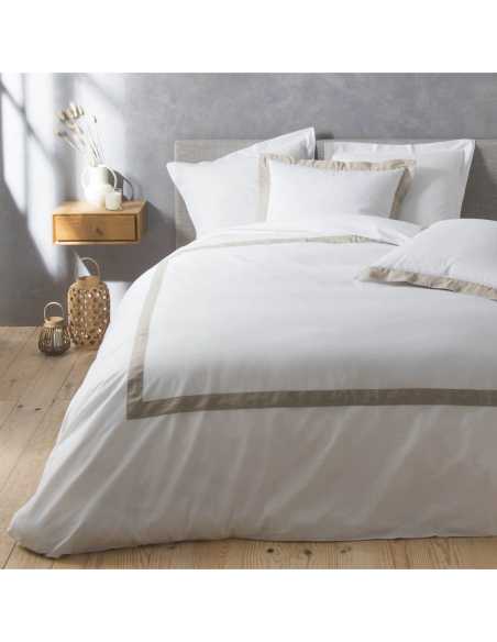 Parure de lit 3 pièces 240 x 220 cm Coton lauraline