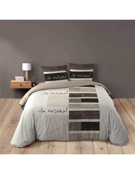 Parure de lit 3 pièces 240 x 220 cm Coton so natural