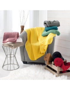 Plaid polaire 125 x 150 cm Milou anthracite 2