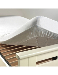 Protection de matelas 180 x 200 cm molleton anti-acariens