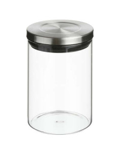 Bocal verre et inox 0,6 litres hermétique