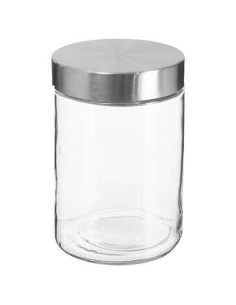 Bocal verre et inox 1,2 litres Nixo