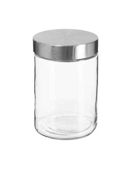 Bocal verre et inox 1,2 litres Nixo