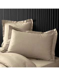 Taie d'oreiller 50 x 70 cm Percale sable 2