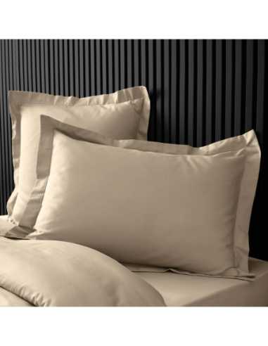 Taie d'oreiller 50 x 70 cm Percale sable