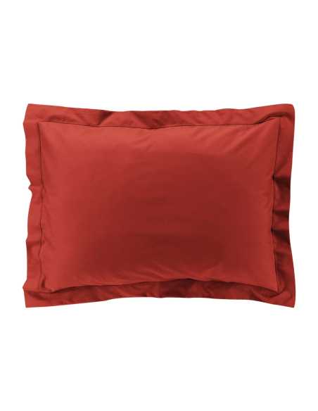 Taie d'oreiller 50 x 70 cm Percale tomette