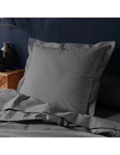 Taie d'oreiller 63 x 63 cm Lina anthracite 2