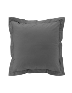 Taie d'oreiller 63 x 63 cm Percale gris