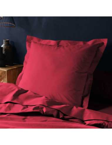 Taie d'oreiller 63 x 63 cm Lina marsala