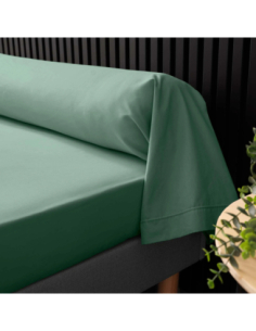 Taie de traversin 85 x 185 cm Percale tilleul 2