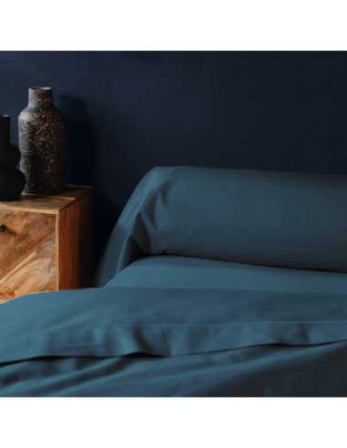 Taie de traversin 85 x 185 cm Lina bleu