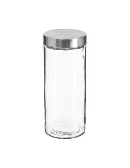 Bocal verre et inox 2 litres Nixo