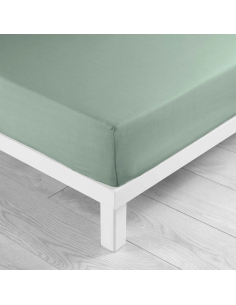 Drap-housse 160 x 200 cm Lina sauge