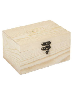 Boîte en bois à huile parfumée 10 ml. x6