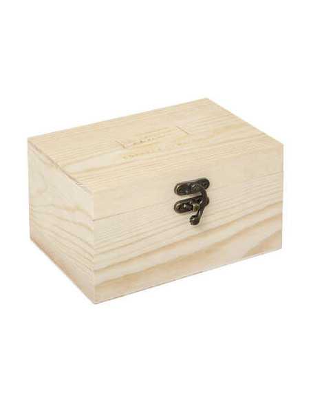 Boîte en bois à huile parfumée 10 ml. x6