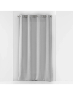 Voilage à œillets 140 x 180 cm Soane gris