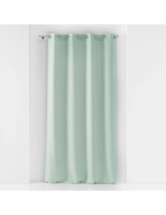 Voilage à œillets 140 x 180 cm Soane menthe
