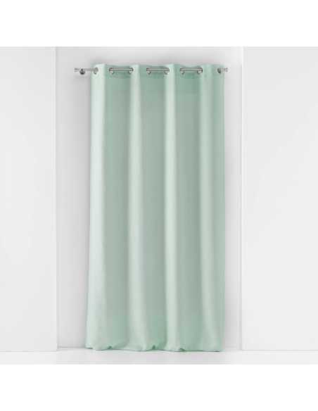 Voilage à œillets 140 x 180 cm Soane menthe