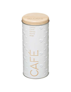 Boîte à capsules de café Scandive Nature BR6