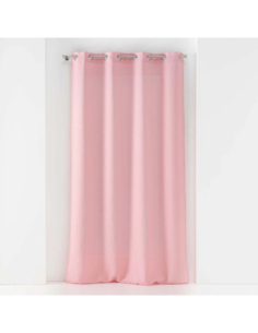 Voilage à œillets 140 x 180 cm Soane rose