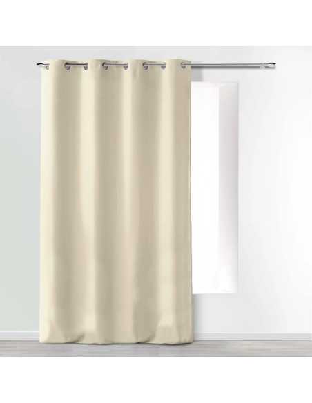 Rideau à œillets 140 x 260 cm Absolu naturel