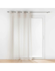 Voilage à œillets 140 x 240 cm Carlin lin