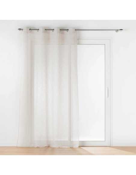 Voilage à œillets 140 x 240 cm Carlin lin